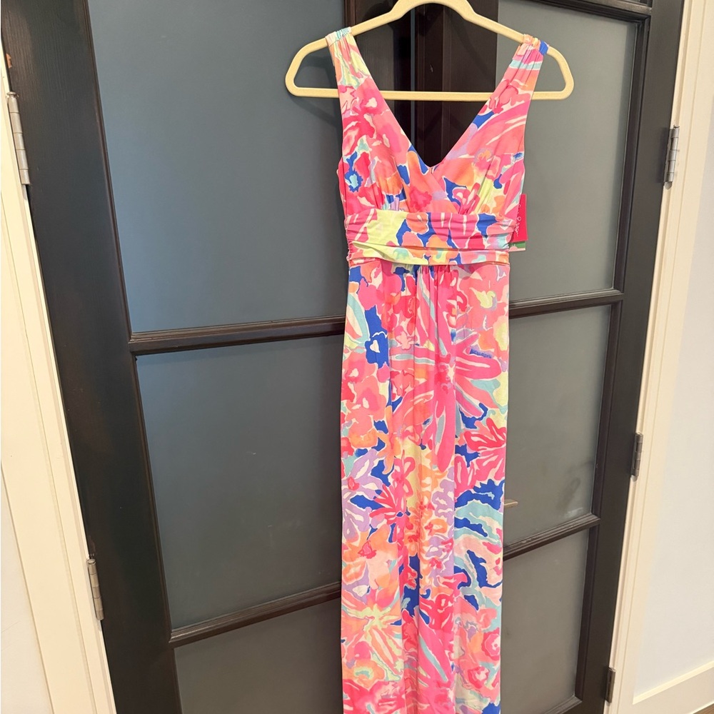LILLY PULITZER NWT Sloane Playa Hermosa Maxi Dress Size XS